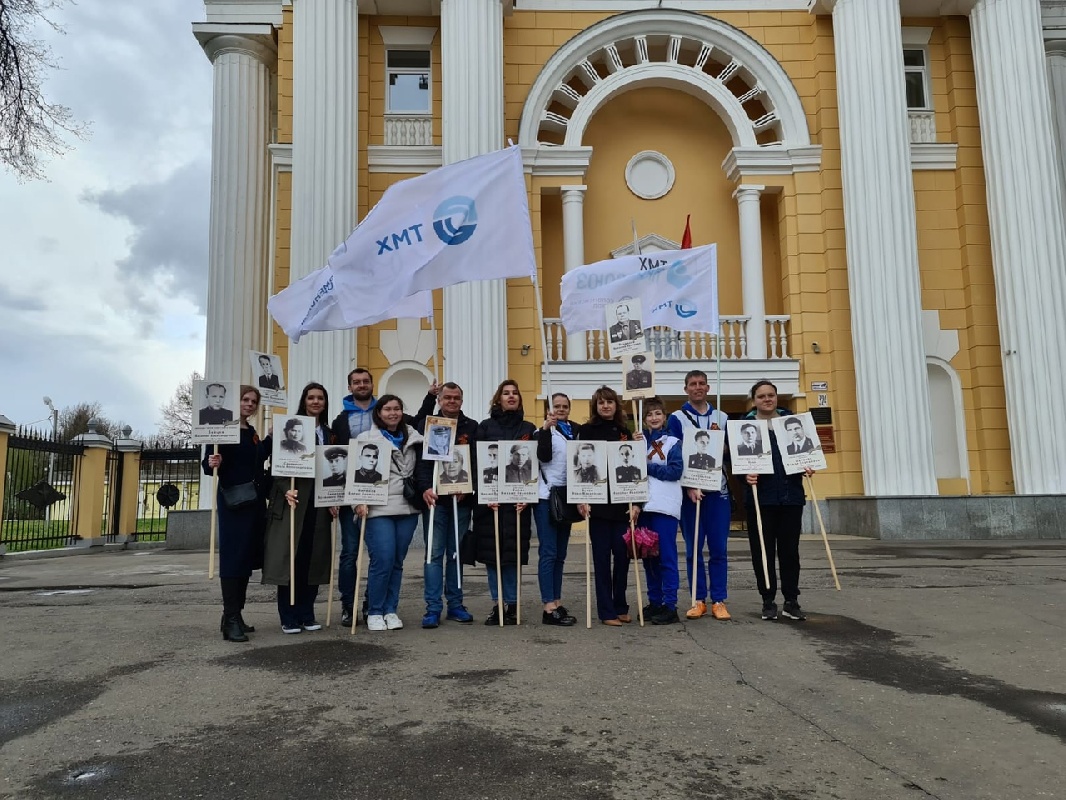 Работники Коломенского завода приняли участие в праздничных мероприятиях, посвященных 77-й годовщине Великой Победы!